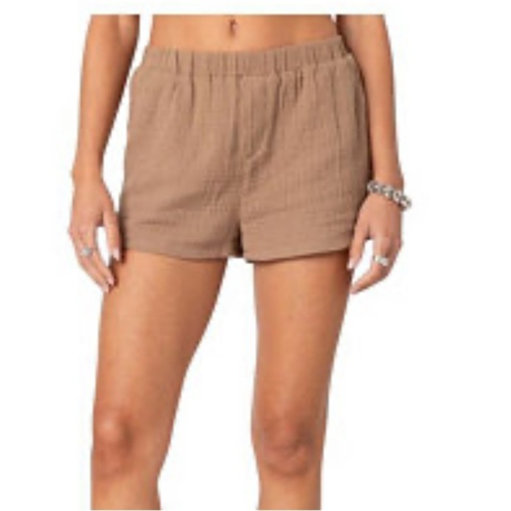 Edited Women's Tan Shorts 100% cotton size small